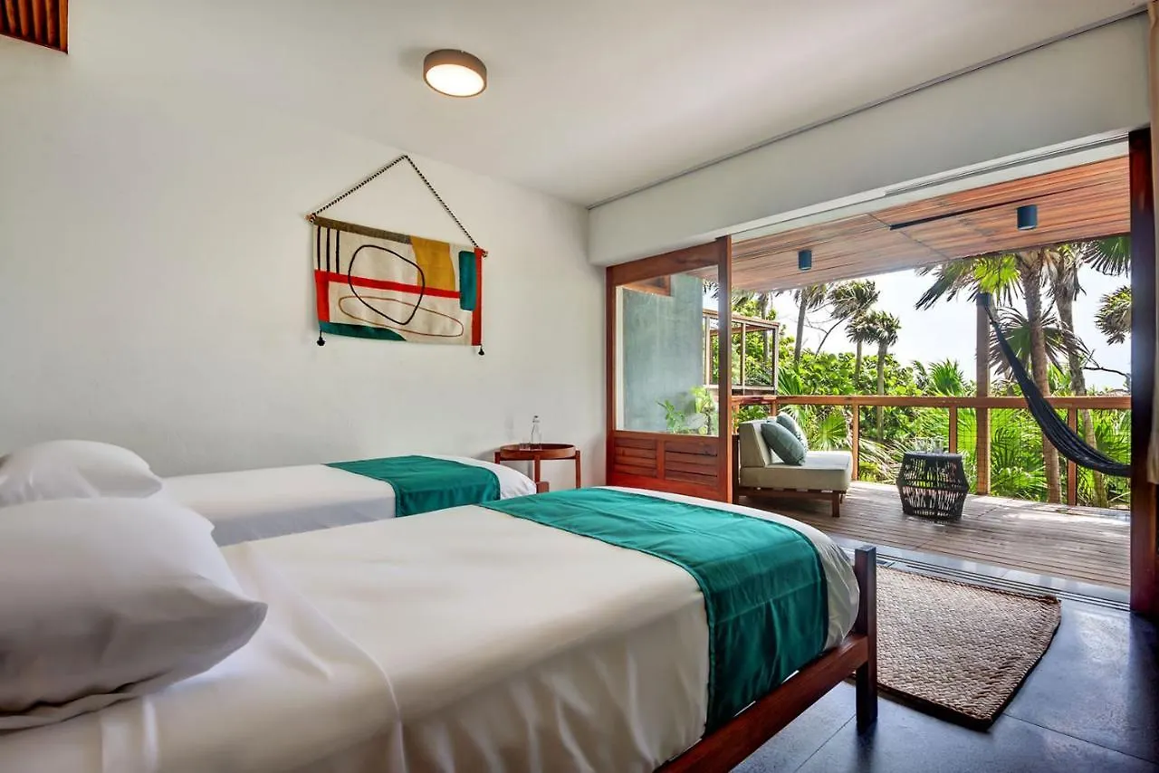 Luxury Beachfront Villa In Sian Kaan Tulum