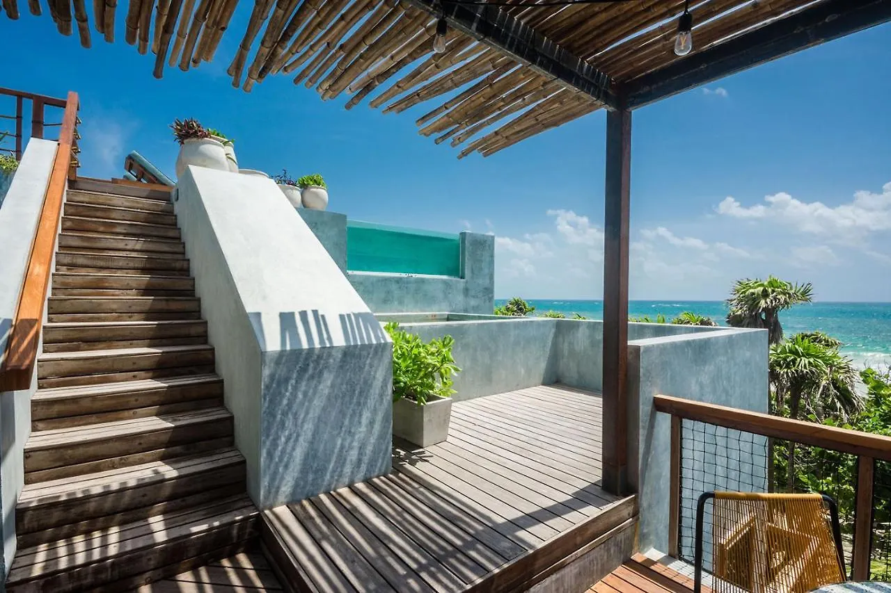 Luxury Beachfront Villa In Sian Kaan 图卢姆 墨西哥