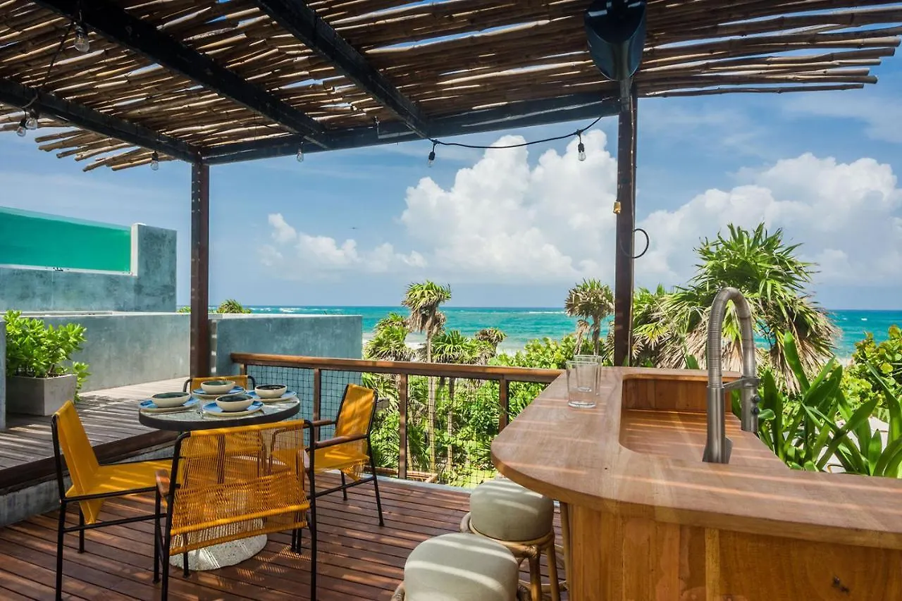 Luxury Beachfront Villa In Sian Kaan 图卢姆 0*,  墨西哥
